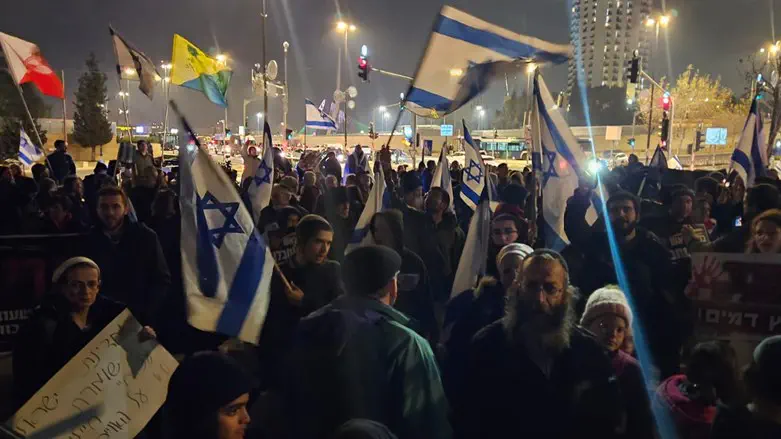 משתתפי הצעדה