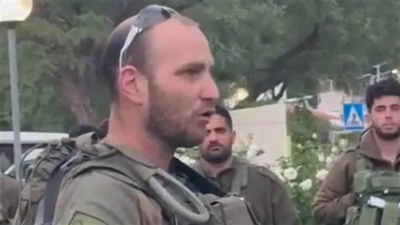 IDF Officer apologizes for "getting to the kibbutz too late"