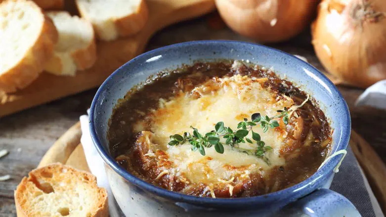 מרק בצל צרפתי