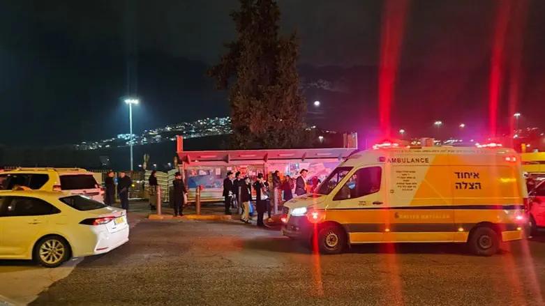 זירת התאונה