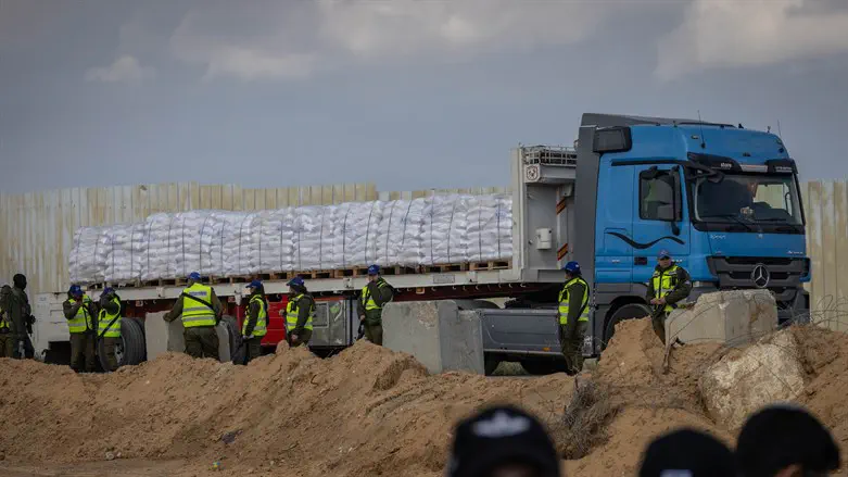 Aid trucks enter Gaza