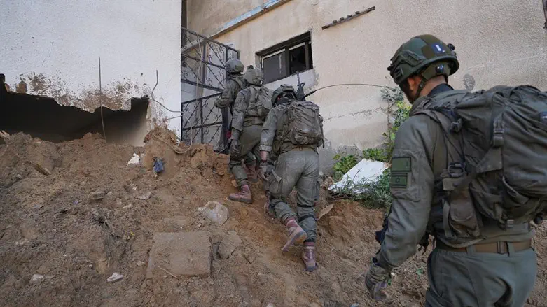 IDF forces in Gaza
