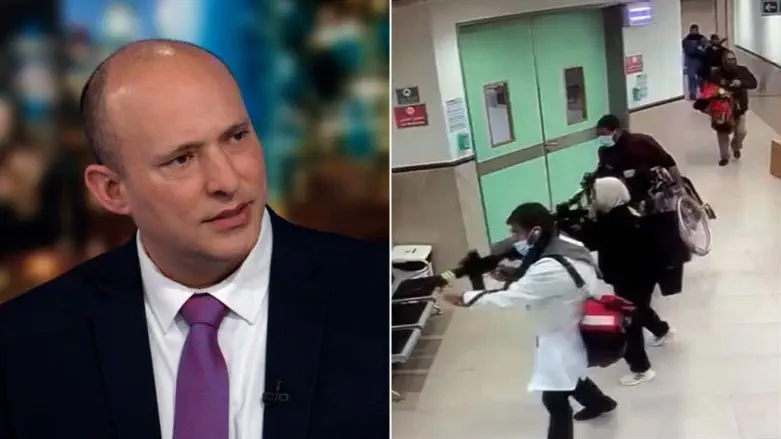 Нафтали Беннет даёт интервью корреспонденту CNN