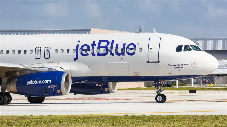 Самолёт авиакомании Jet Blue