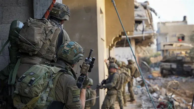 כוחות צה"ל פועלים בעזה