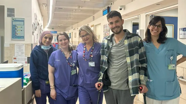 רס"ל במיל' שחר שילוני בבית החולים