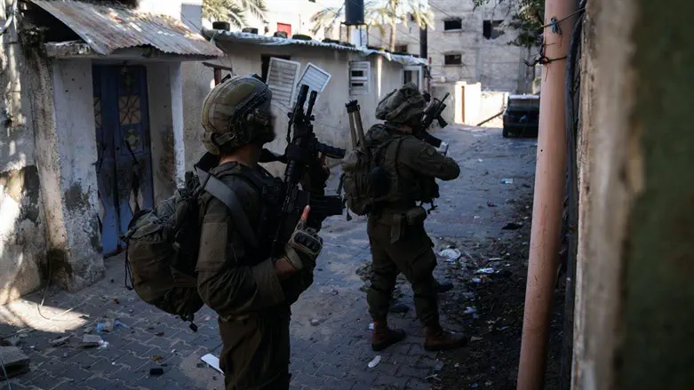 IDF soldiers in Gaza