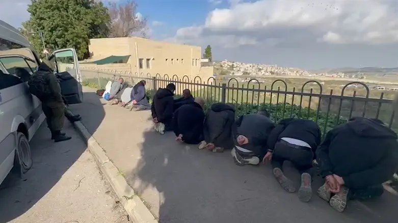 Arrest of illegal aliens