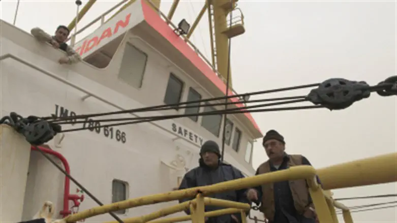 A Turkish boat in Israel