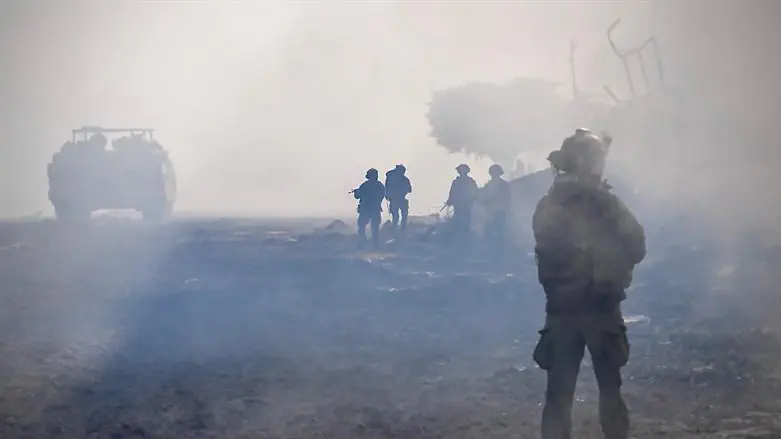 IDF forces in Gaza