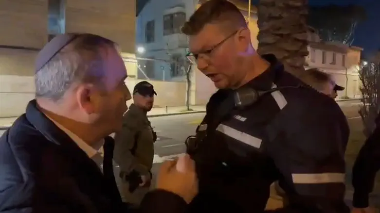 Конфликт на демонстрации в Тель-Авиве