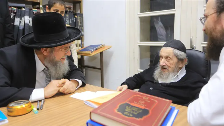 בביקור אצל המנהיג הרוחני