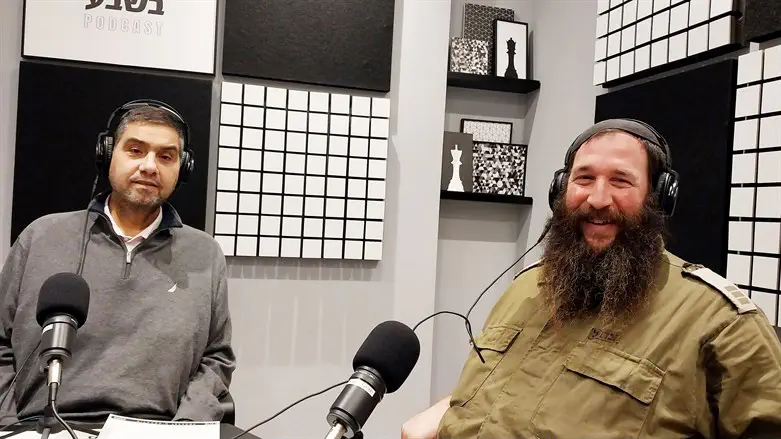 הרב פרץ איינהורן ודודו סעדה