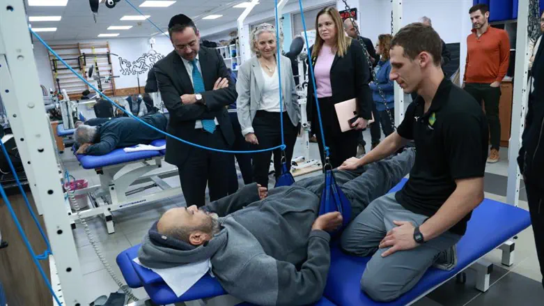 ביקור שר הבריאות בעמותה