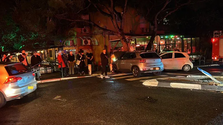 זירת התאונה