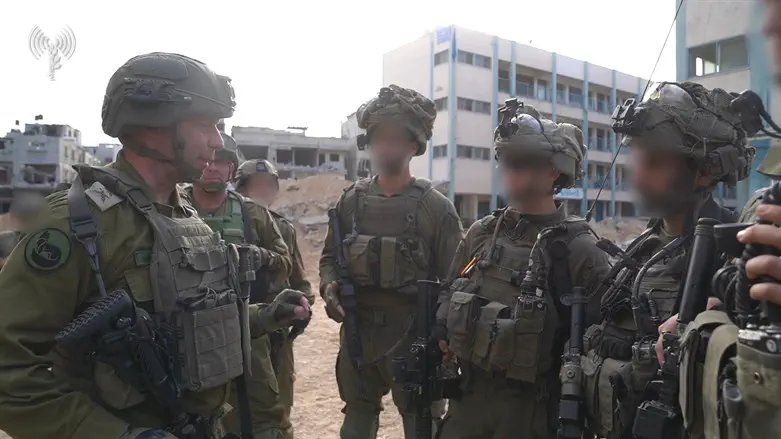 IDF forces in Khan Yunis