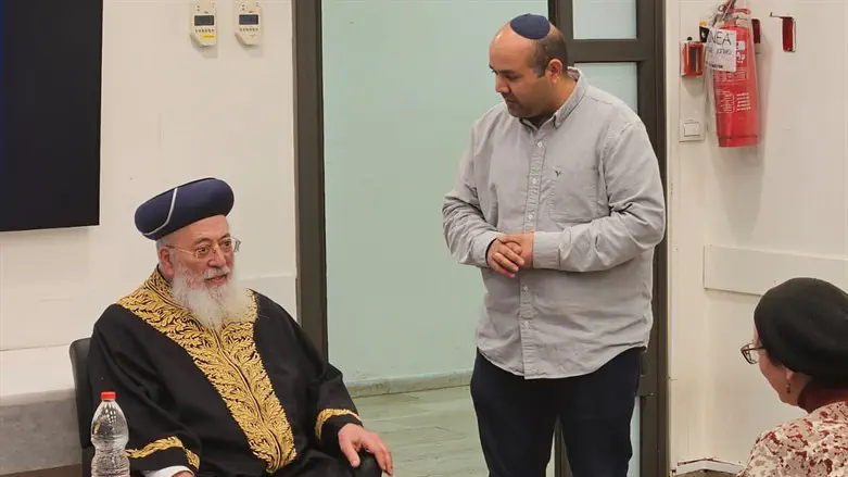 עם הרב עמאר