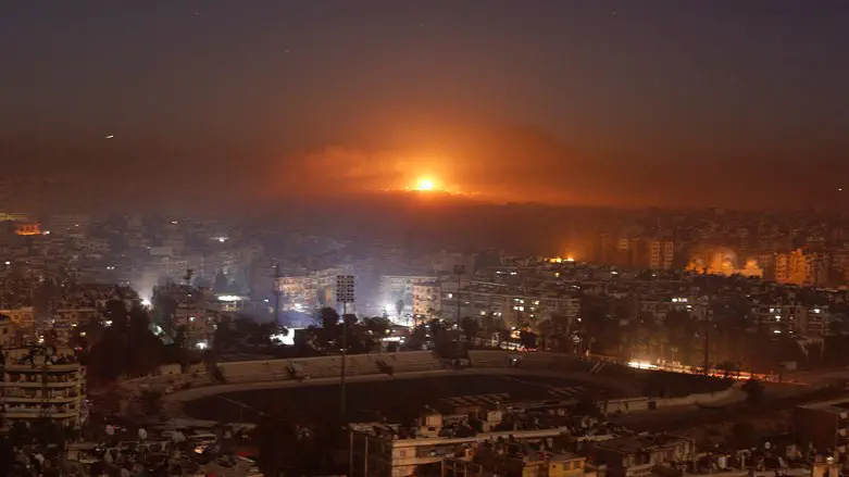 Air strike in Syria