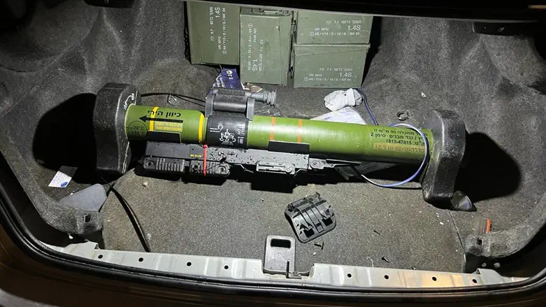 A shoulder-mounted missile stolen during the war