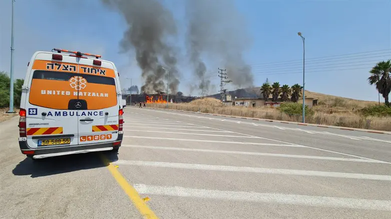 Rocket lands near Kiryat Shmona