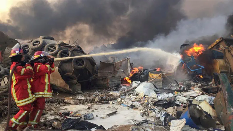 Explosion in Beirut