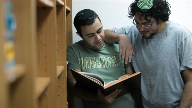 Studying Torah together