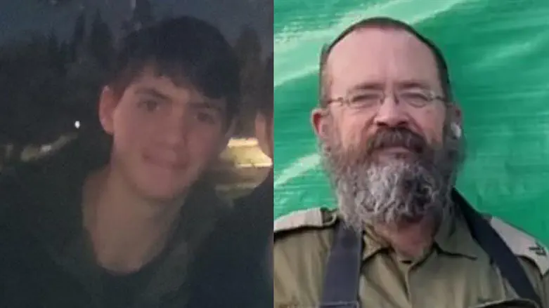Ицхак Цайгер (הי"ד) и Урия Хартом (הי"ד)