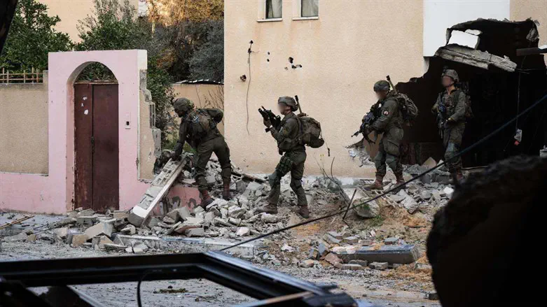 IDF forces in Gaza