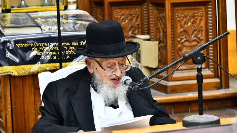 ראש הישיבה הרב ברגמן