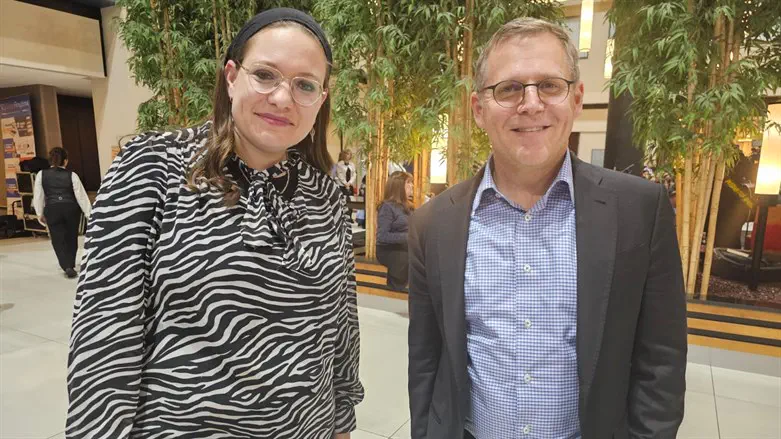 ד"ר דיוויד מגרמן וסיוון רהב מאיר