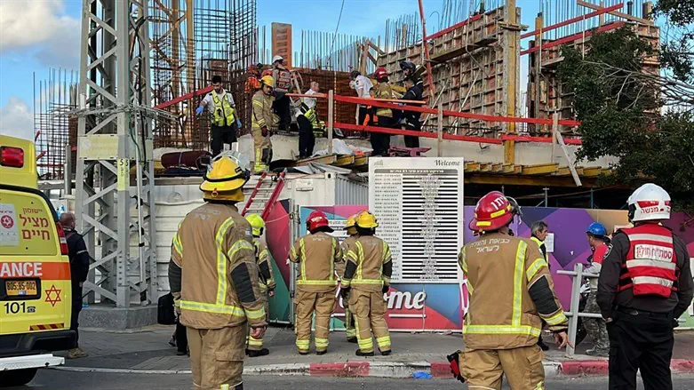 זירת הקריסה בבת ים