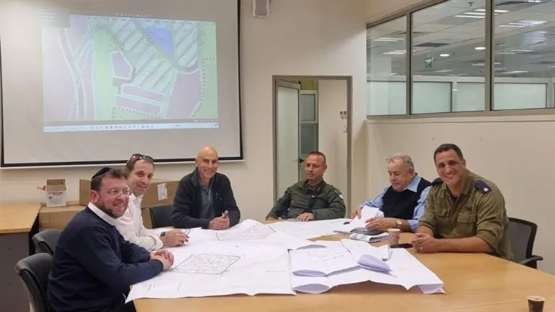 Metulla town planning meeting