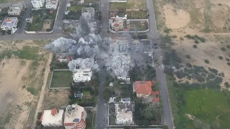 תקיפה ברצועת עזה. ארכיון