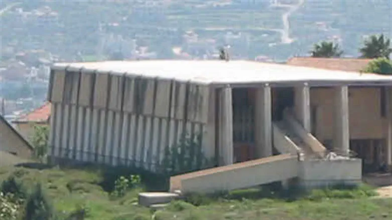 The modern Mishkan in Shilo