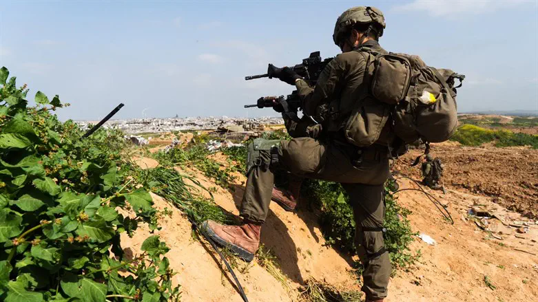 Soldiers from the Netzach Yehuda Battalion