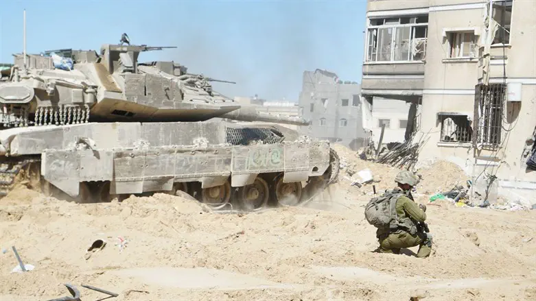 Силы ЦАХАЛ в Газе