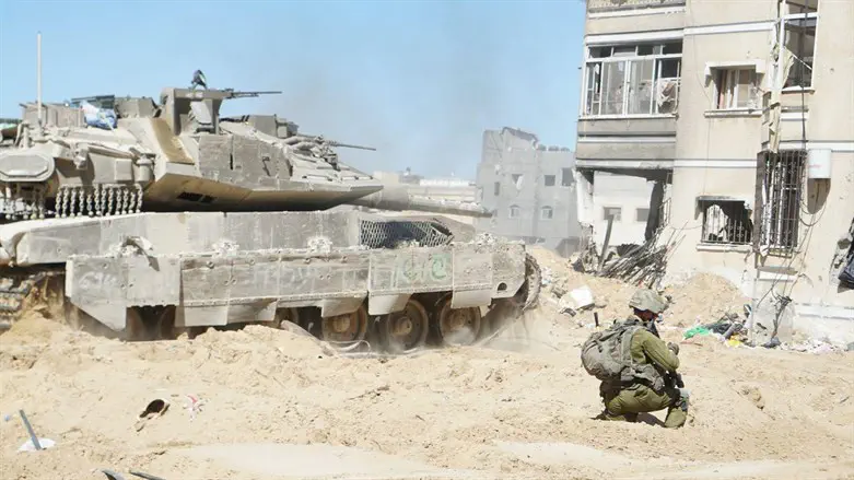 כוחות צה"ל פועלים בעזה