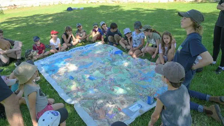 פעילות חינוכית לילדים במרכז שדה ויער ציפורי