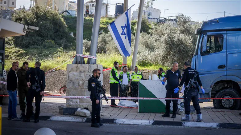 На месте теракта