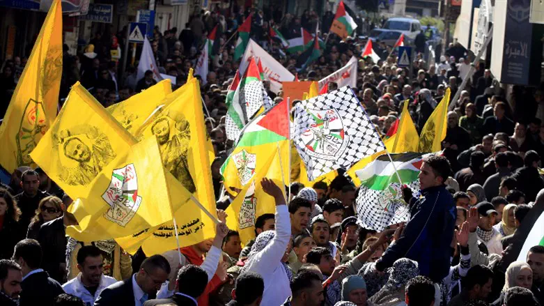 Fatah supporters