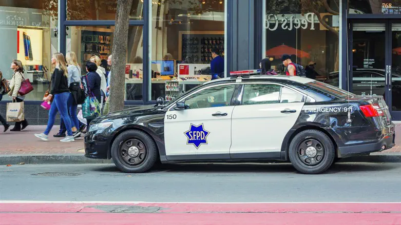 ניידת משטרה בסן פרנסיסקו