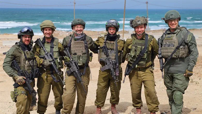 אודי טנא במילואים