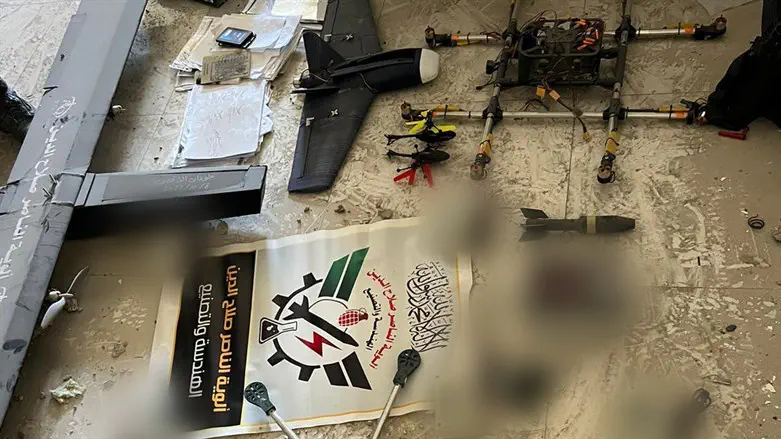 Мастерская по изготовлению дронов в секторе Газы