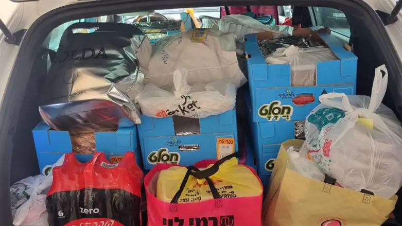 האוכל שנשלח לחיילים