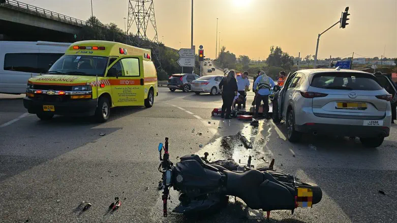 זירת התאונה