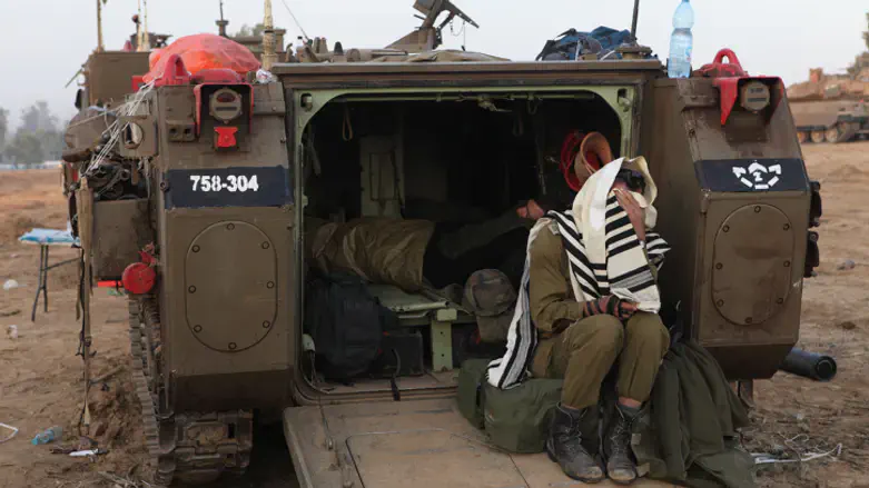 Religious soldier in the Armored Corps (illustrative)