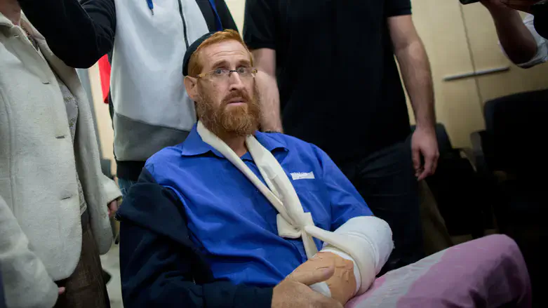 חבר הכנסת לשעבר יהודה גליק בבית החולים