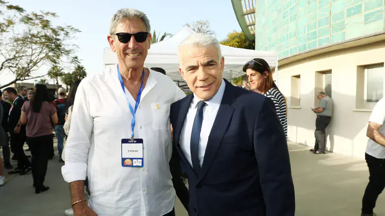 Ram Ben Barak and Yair Lapid