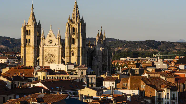 Cathedral in Leon, Spain