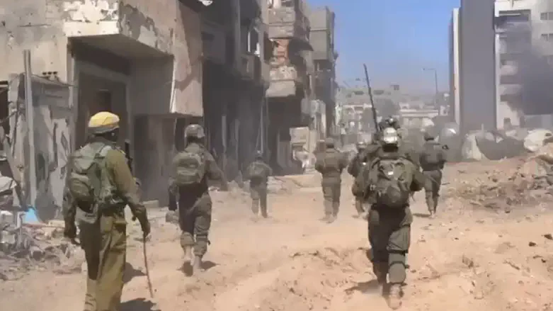 Солдаты ЦАХАЛ в секторе Газы. Иллюстрация